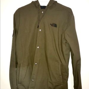 The north face canvas long coat.